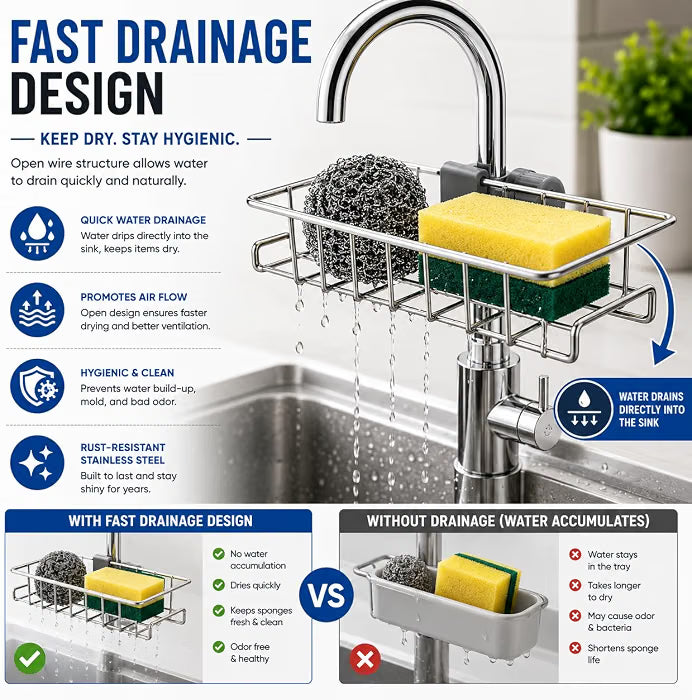 Sink caddy organiser