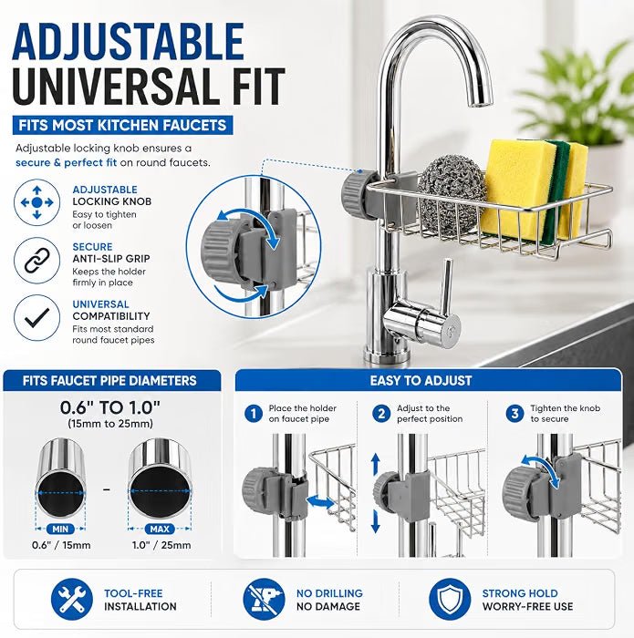 Sink caddy organiser